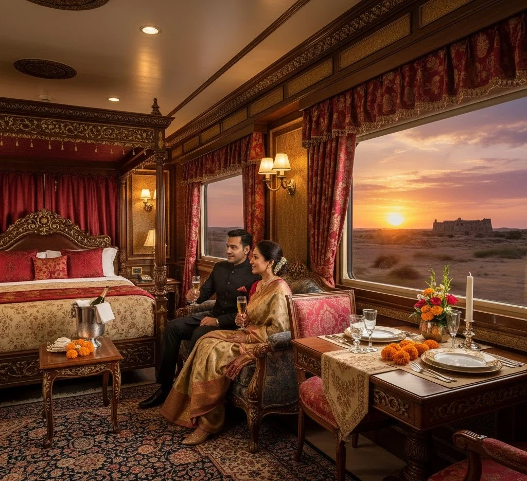 luxurious train journey