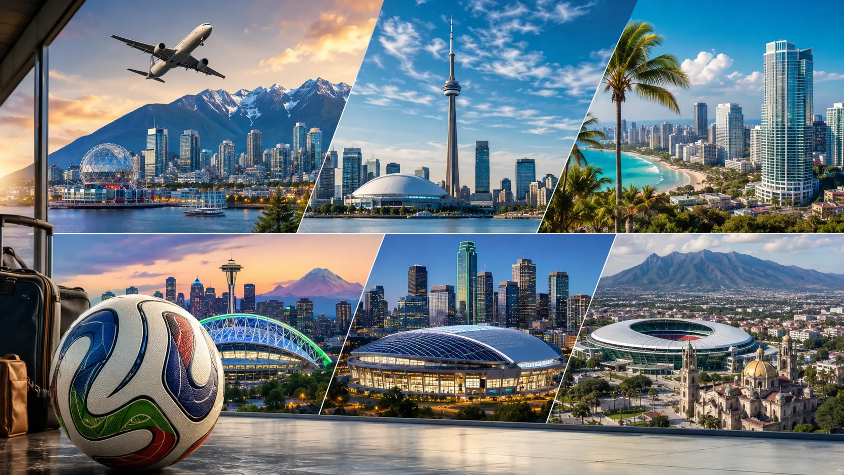 مدن كأس العالم 2026 المستضيفة