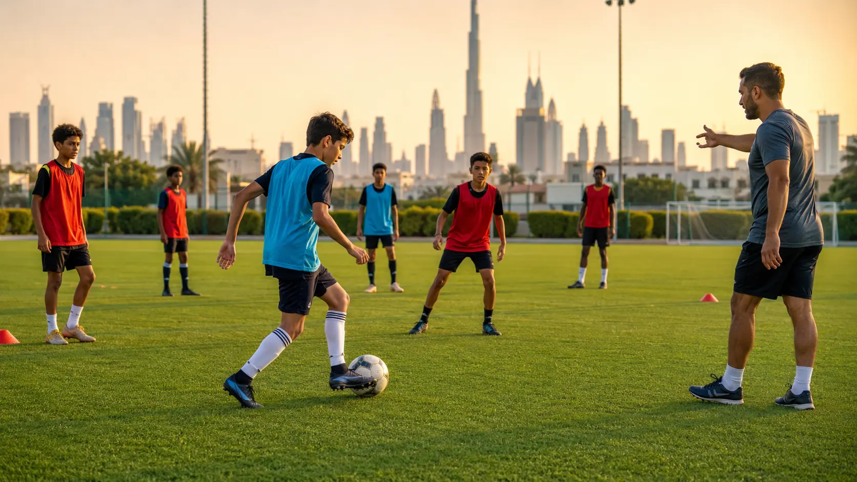 أكاديميات كرة القدم الدولية في الإمارات