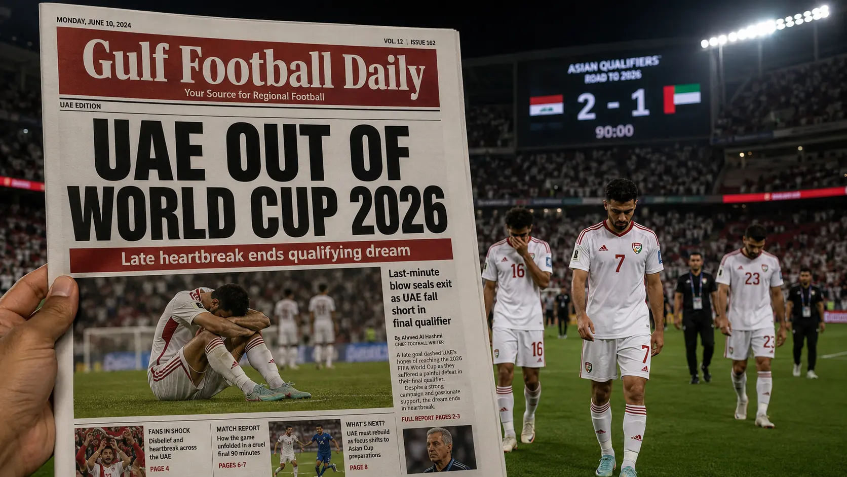 لماذا فشلت الإمارات في التأهل إلى كأس العالم 2026؟
