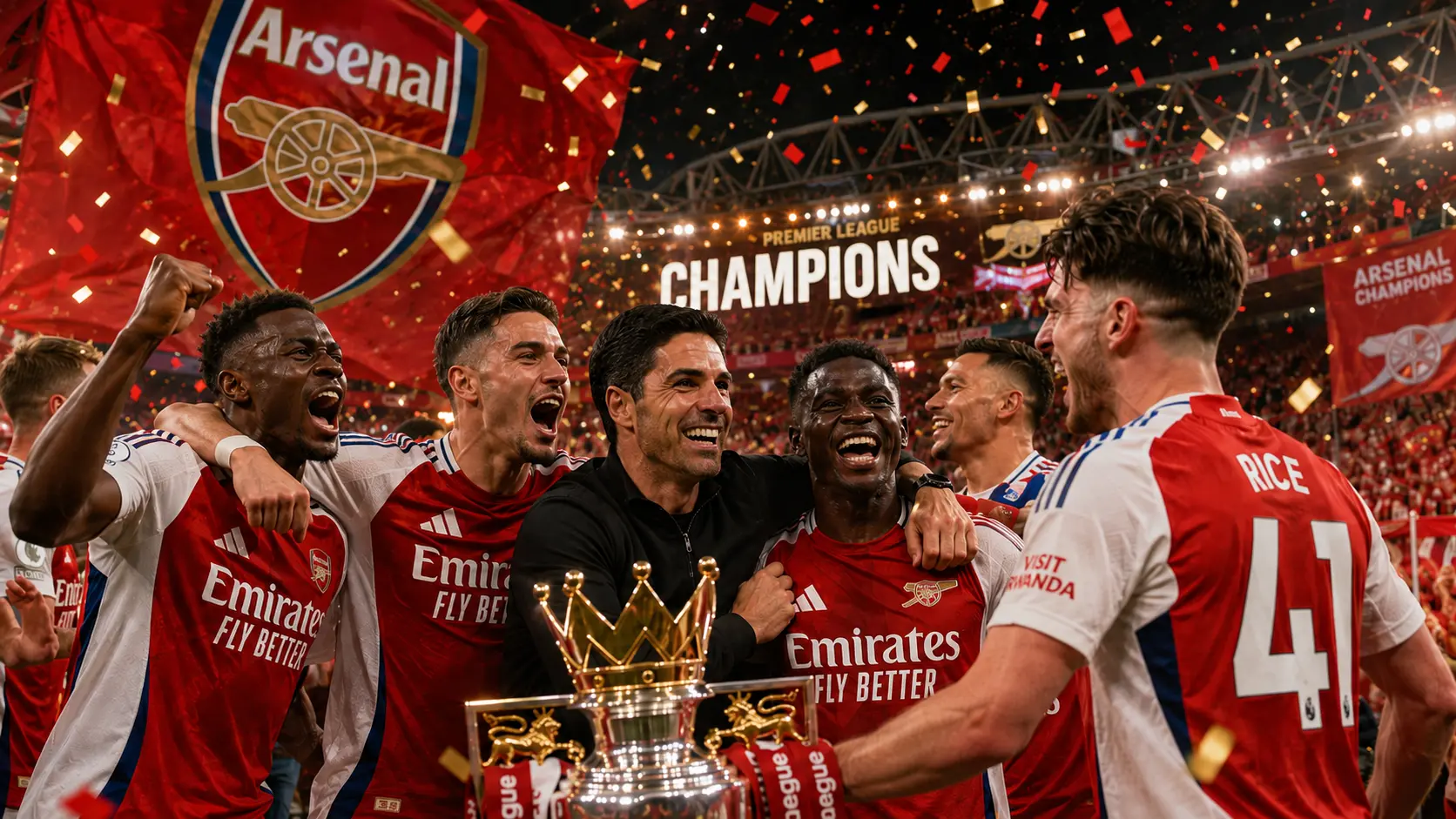 Arsenal Crowned Premier League Champions: How Mikel Arteta Finally Ended Manchester City’s Era of Control