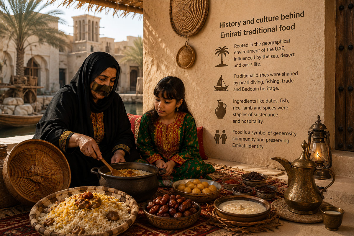 Traditional Emirati dishes