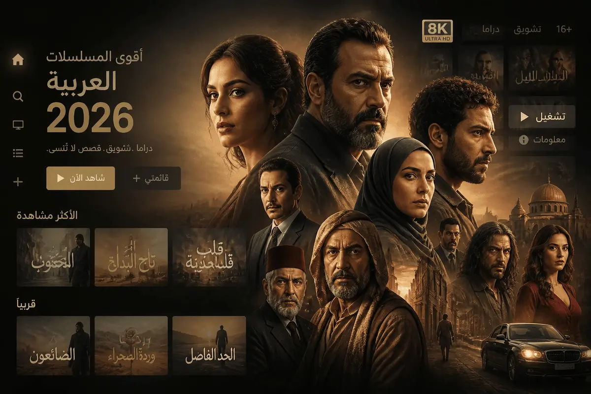 المسلسلات العربية 2026