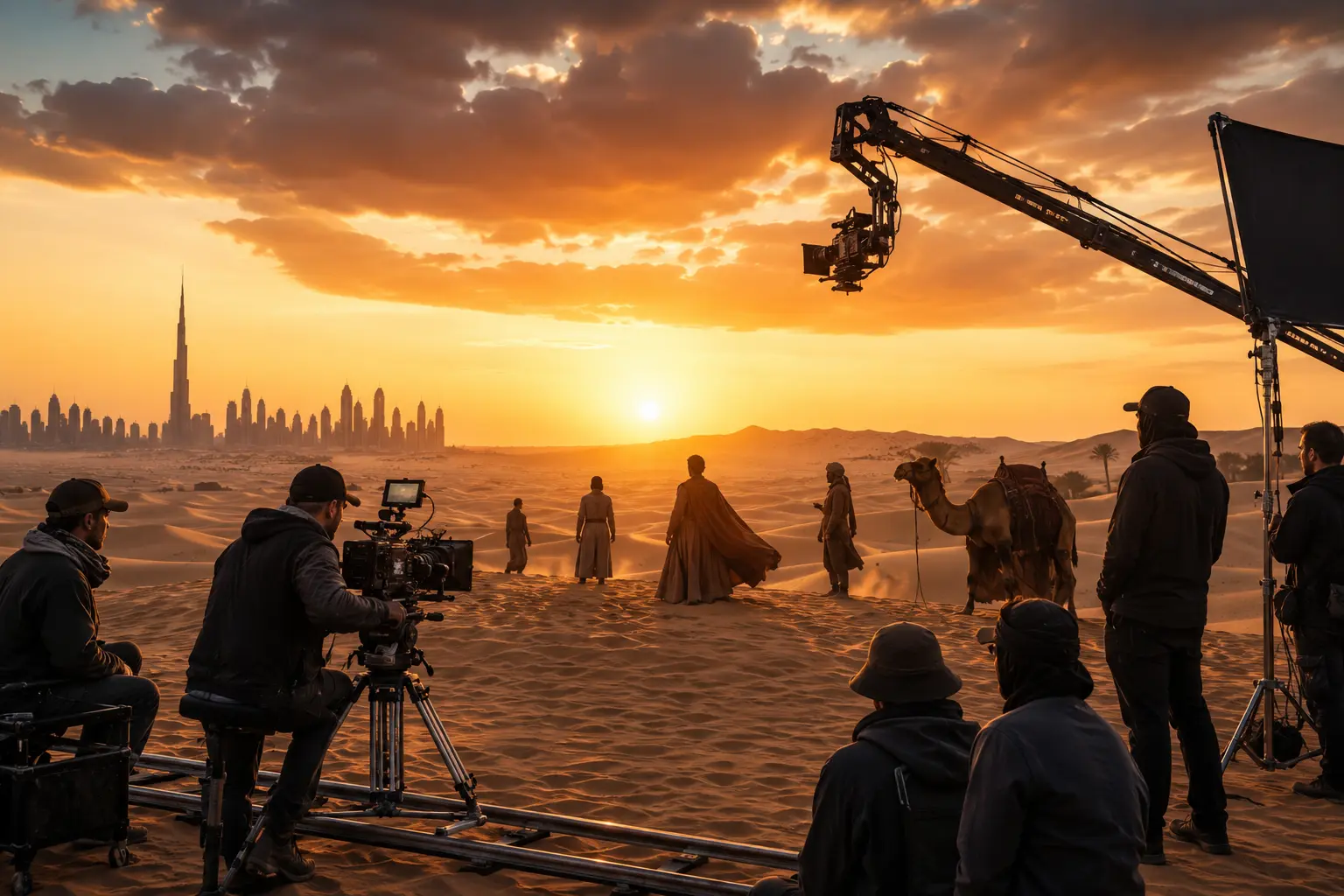 Dubai movie skyline