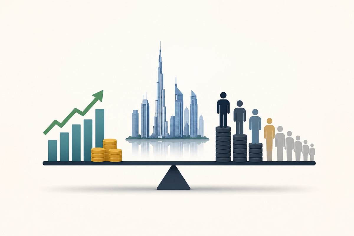 Dubai’s GDP Per Resident and Inequality: What Has Changed Over the Last Decade?