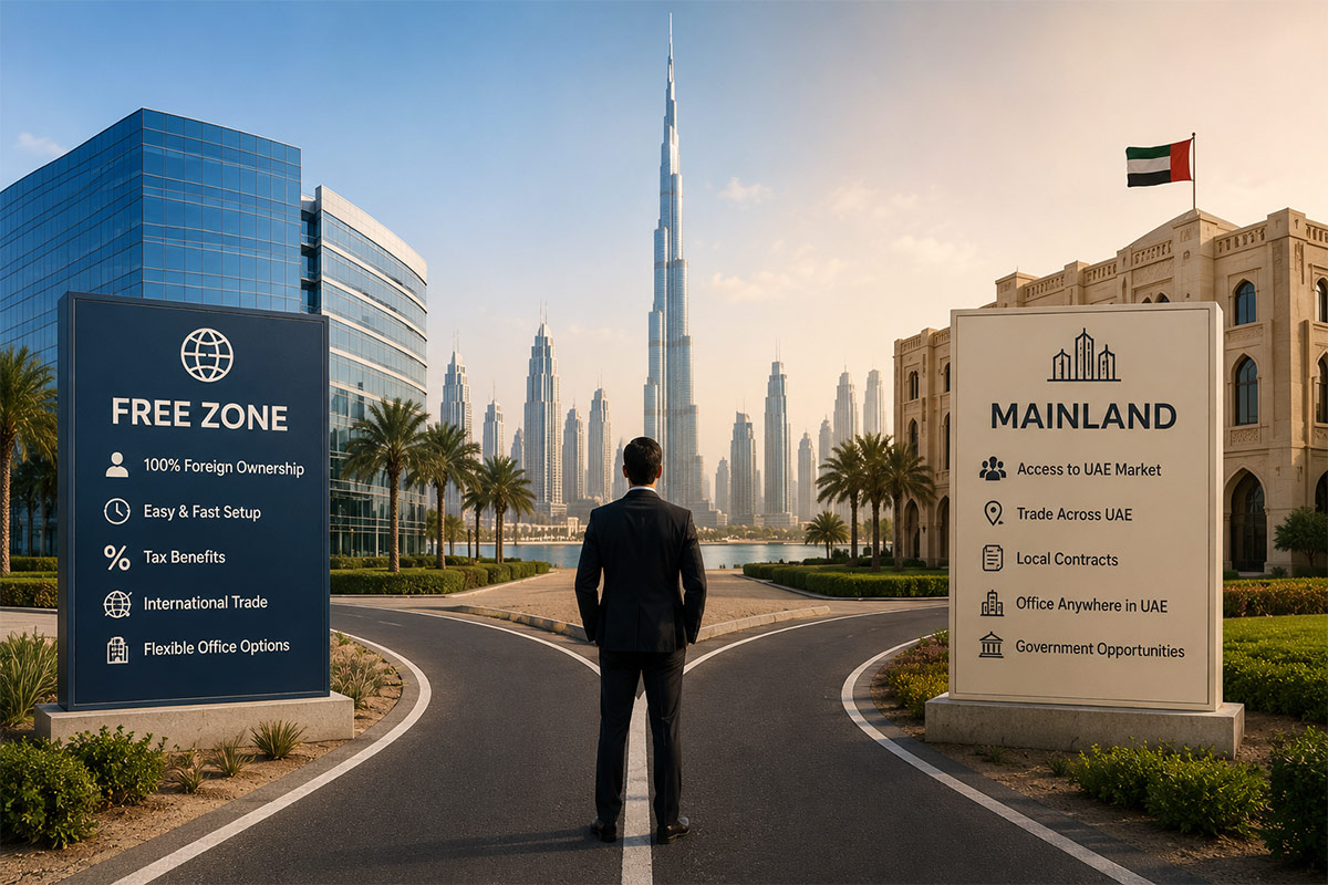 Dubai Mainland vs Free Zone Companies: What Is the Difference and Which One Is Better?