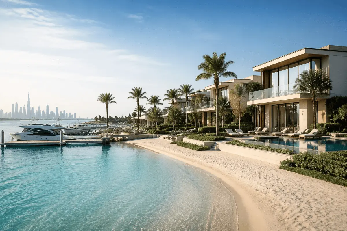ultra-luxury beachfront villas in Dubai