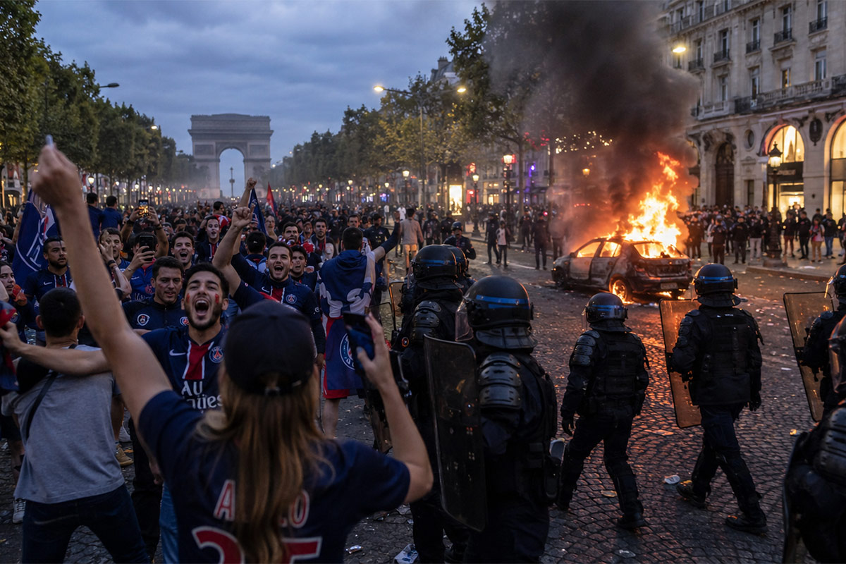 PSG Champions League title