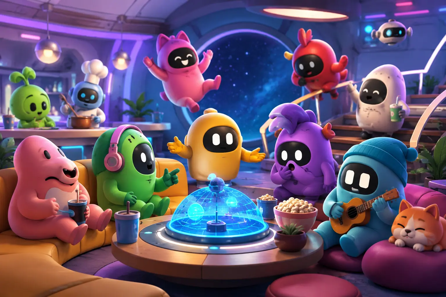 Social party game with friends