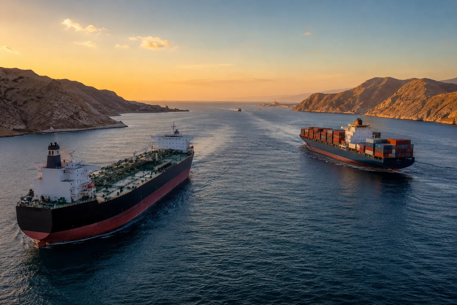 طريق شحن هرمز