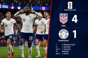 USA Make Statement With 4-1 Win Over Paraguay