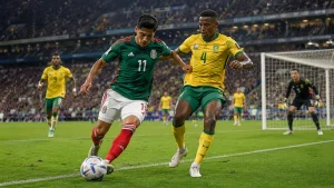Mexico Start World Cup With 2-0 Win Over South Africa