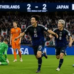 اليابان تعود مرتين وتتعادل 2-2 مع هولندا في كأس العالم