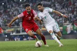 Algeria Come From Behind to Beat Jordan 2-1 in World Cup
