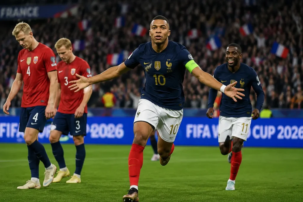 France Dominate Norway 4-1 to Finish Group Stage