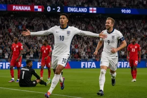 England Beat Panama 2-0 to Top Group L