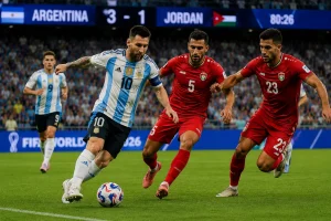 Argentina Beat Jordan 3-1 to Complete Perfect World Cup Group Stage