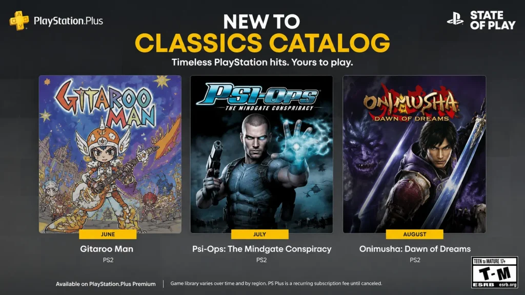 PlayStation Plus Adds Gitaroo Man