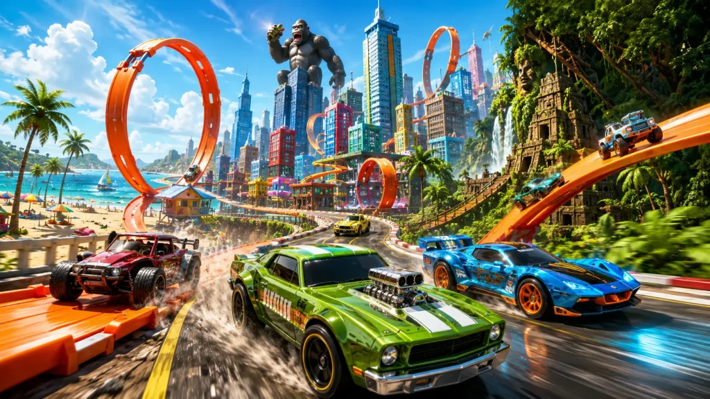 Hot Wheels Infinite Rush Goes Open World