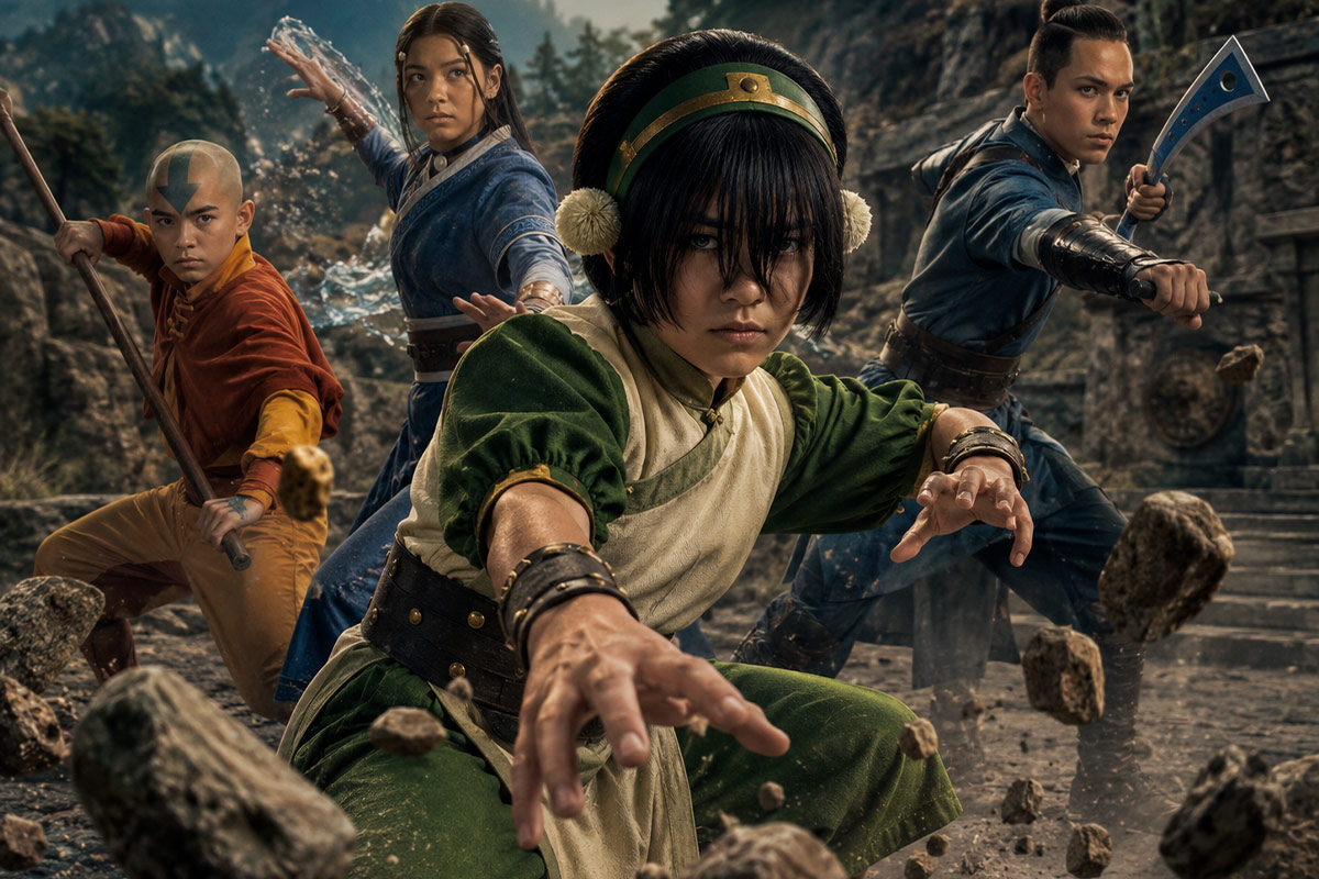 توف في الموسم الثاني من Avatar The Last Airbender