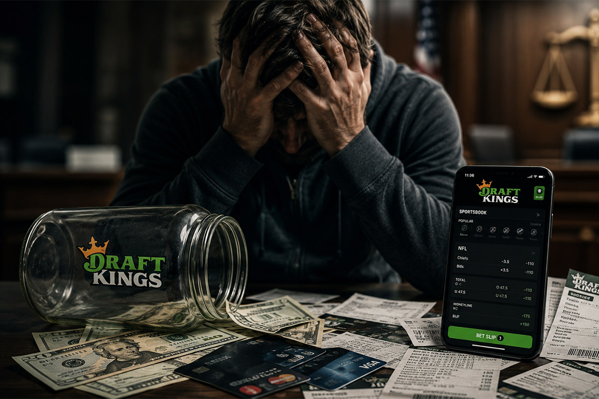 DraftKings Lawsuit Filed by Man Who Says He Lost Savings and Job Through Online Betting