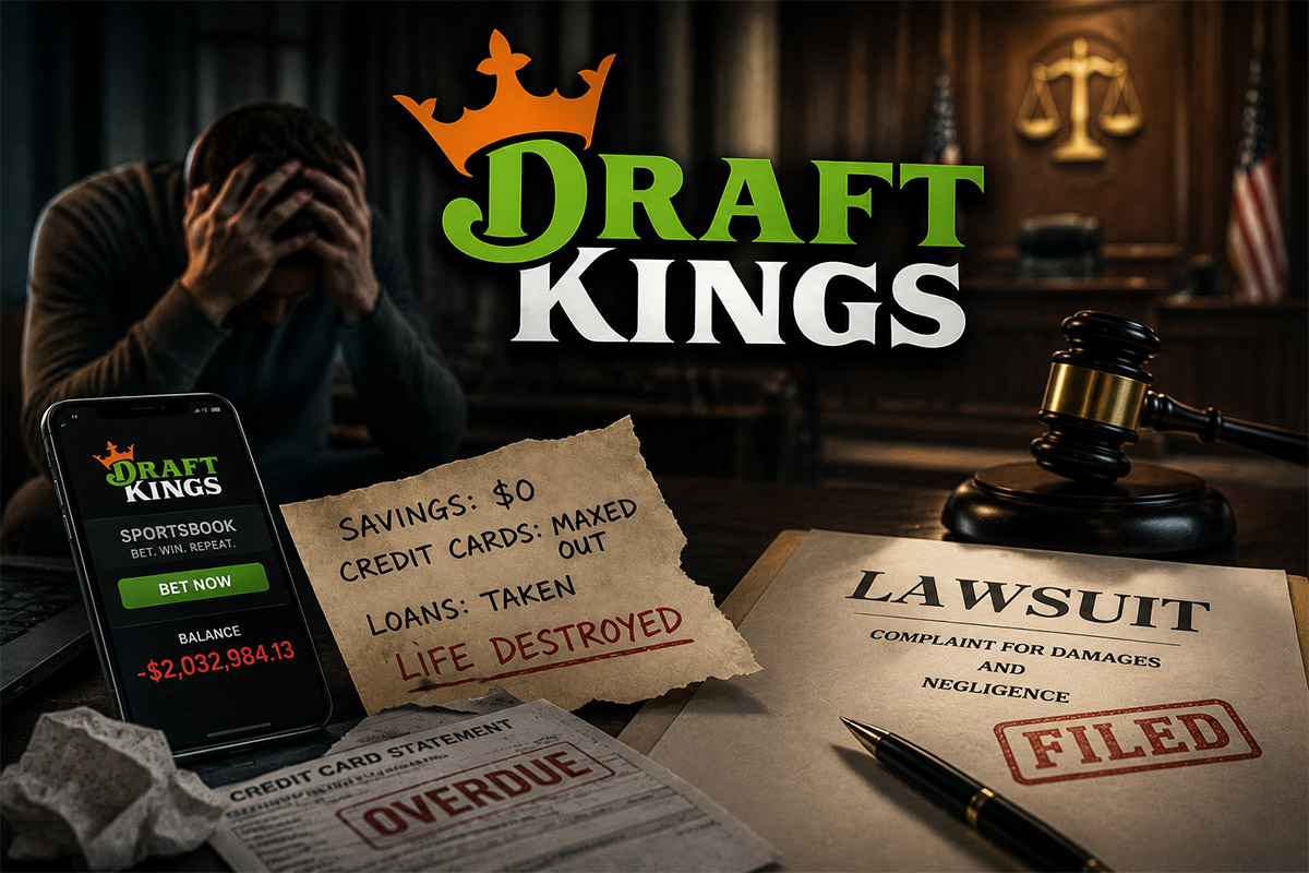 DraftKings user lost savings