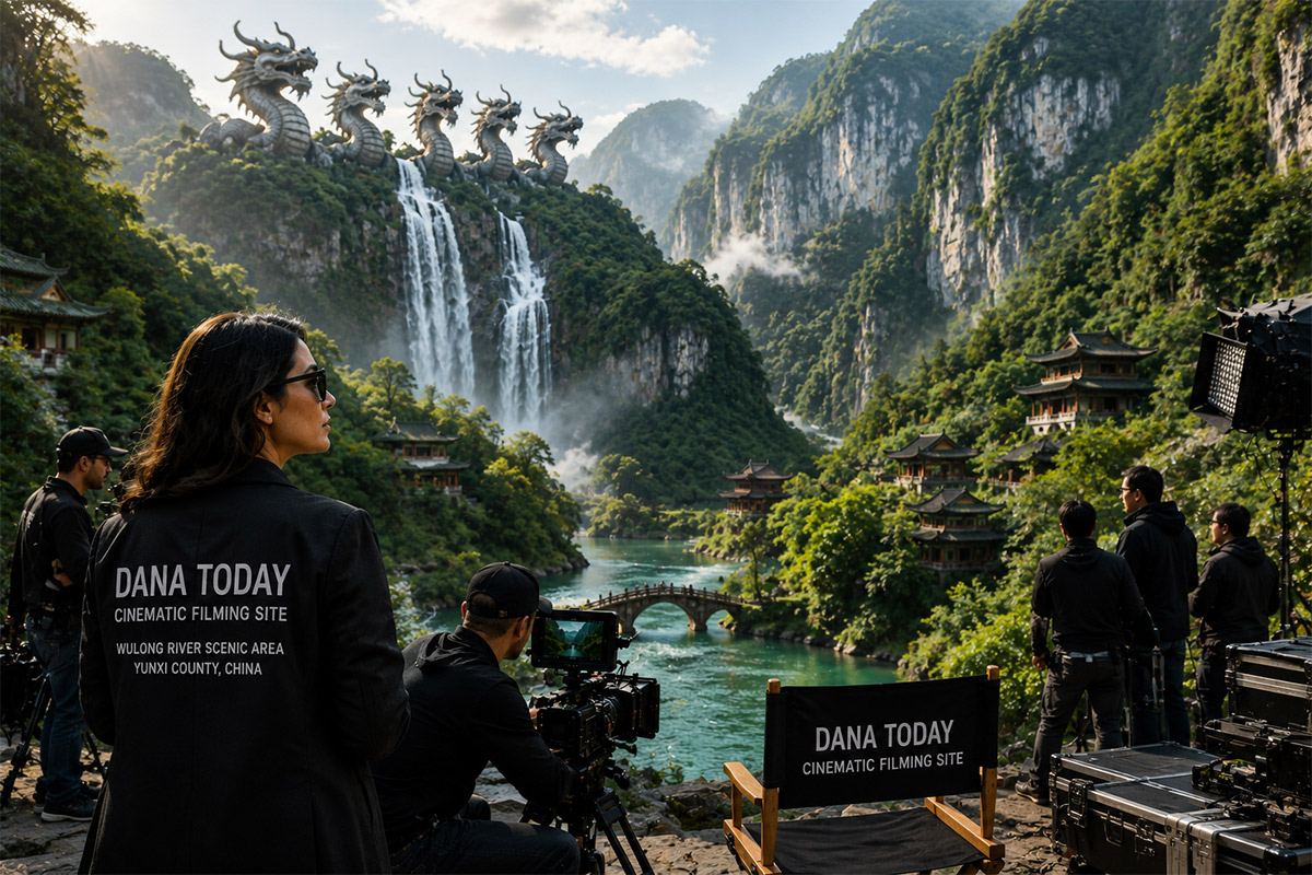 China Wulong River Scenic Area