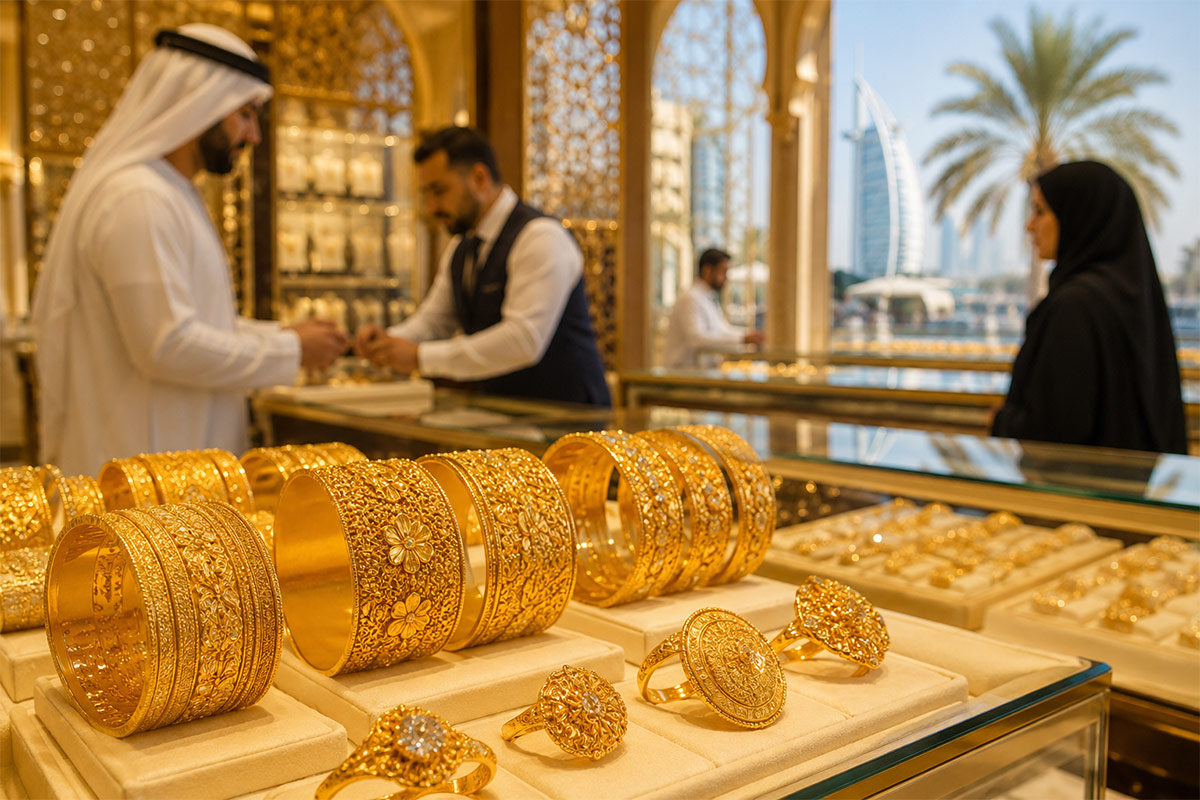سوق الذهب الإمارات