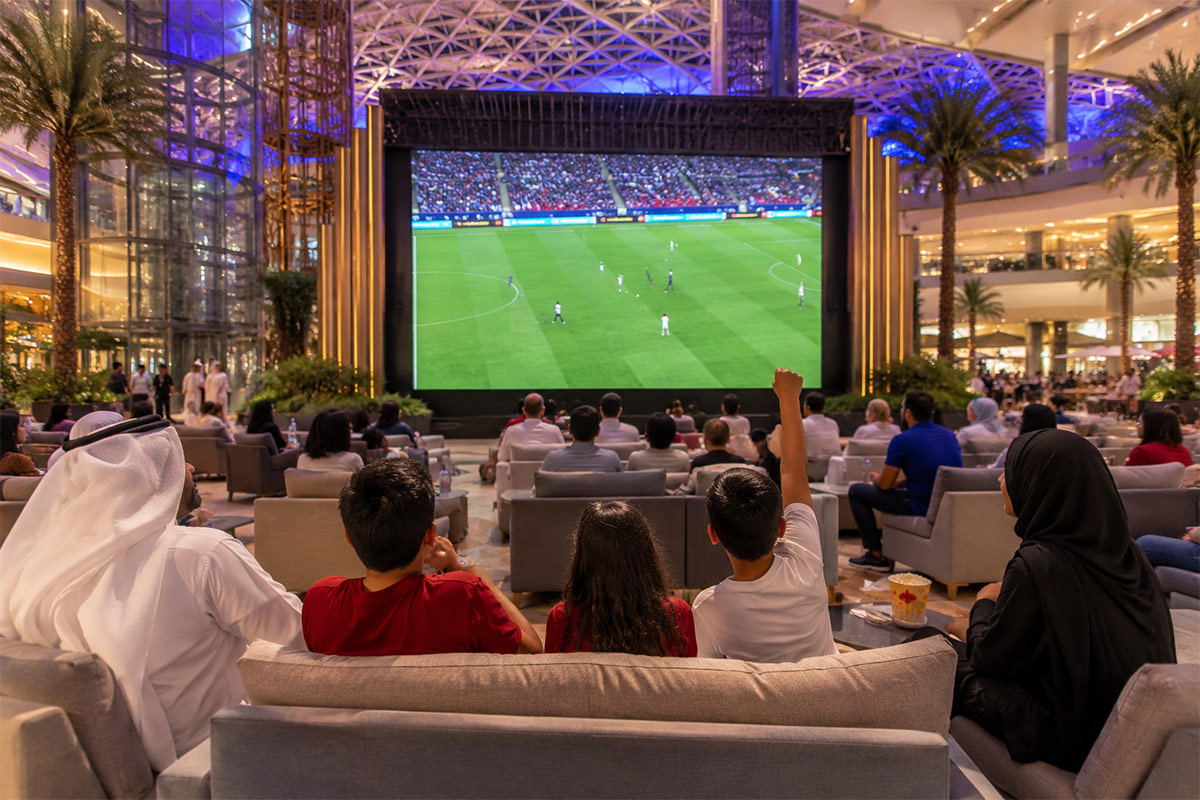Yas Island World Cup screenings