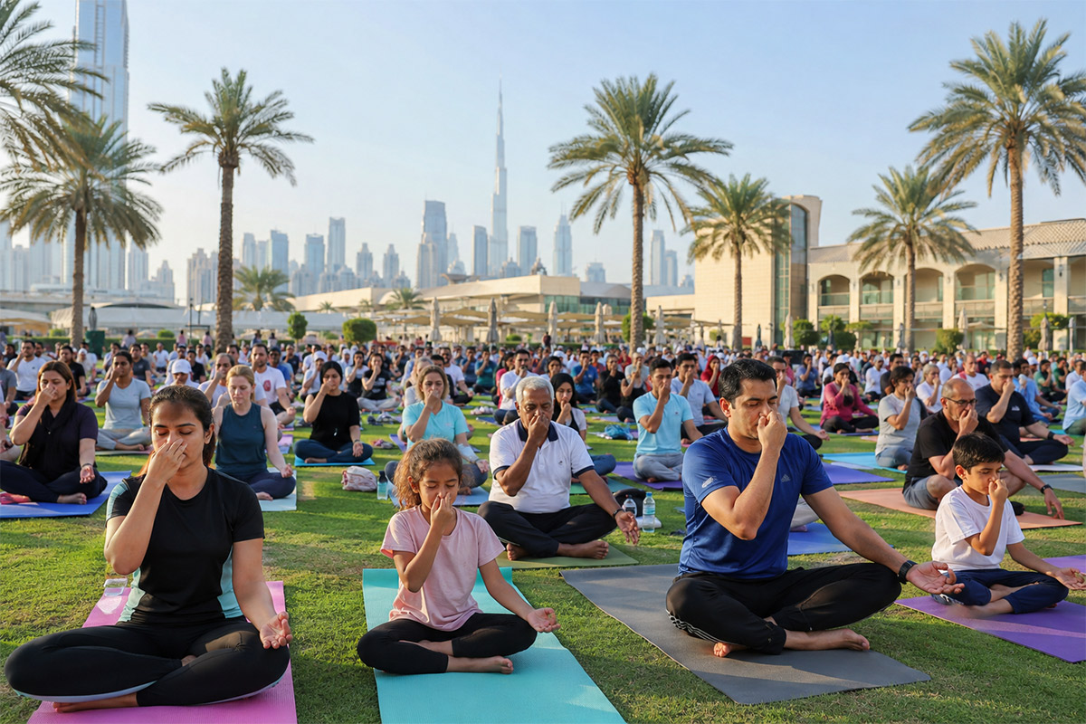 Dubai yoga event 2026
