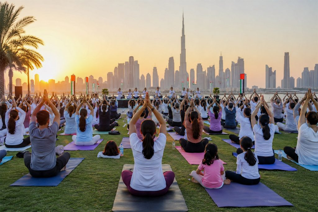 International Yoga Day 2026: 1,600 Residents Join Session at Dubai Police Officers’ Club