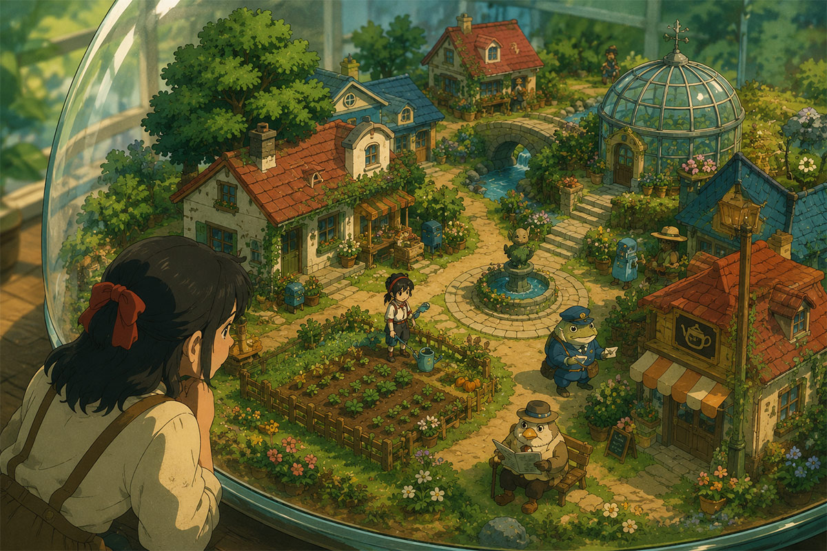 Studio Ghibli inspired game