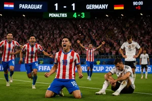 Paraguay Shock Germany on Penalties After 1-1 Draw