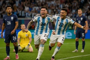 Argentina Stun England With Late Comeback to Reach Final