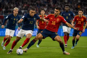 Spain Outclass France 2-0 to Reach World Cup Final