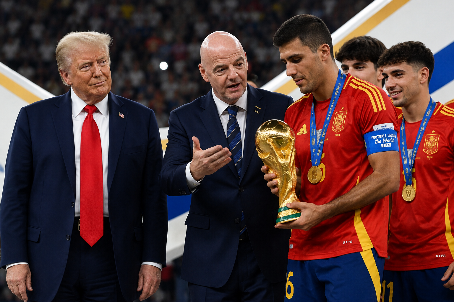 ترامب في نهائي كأس العالم 2026