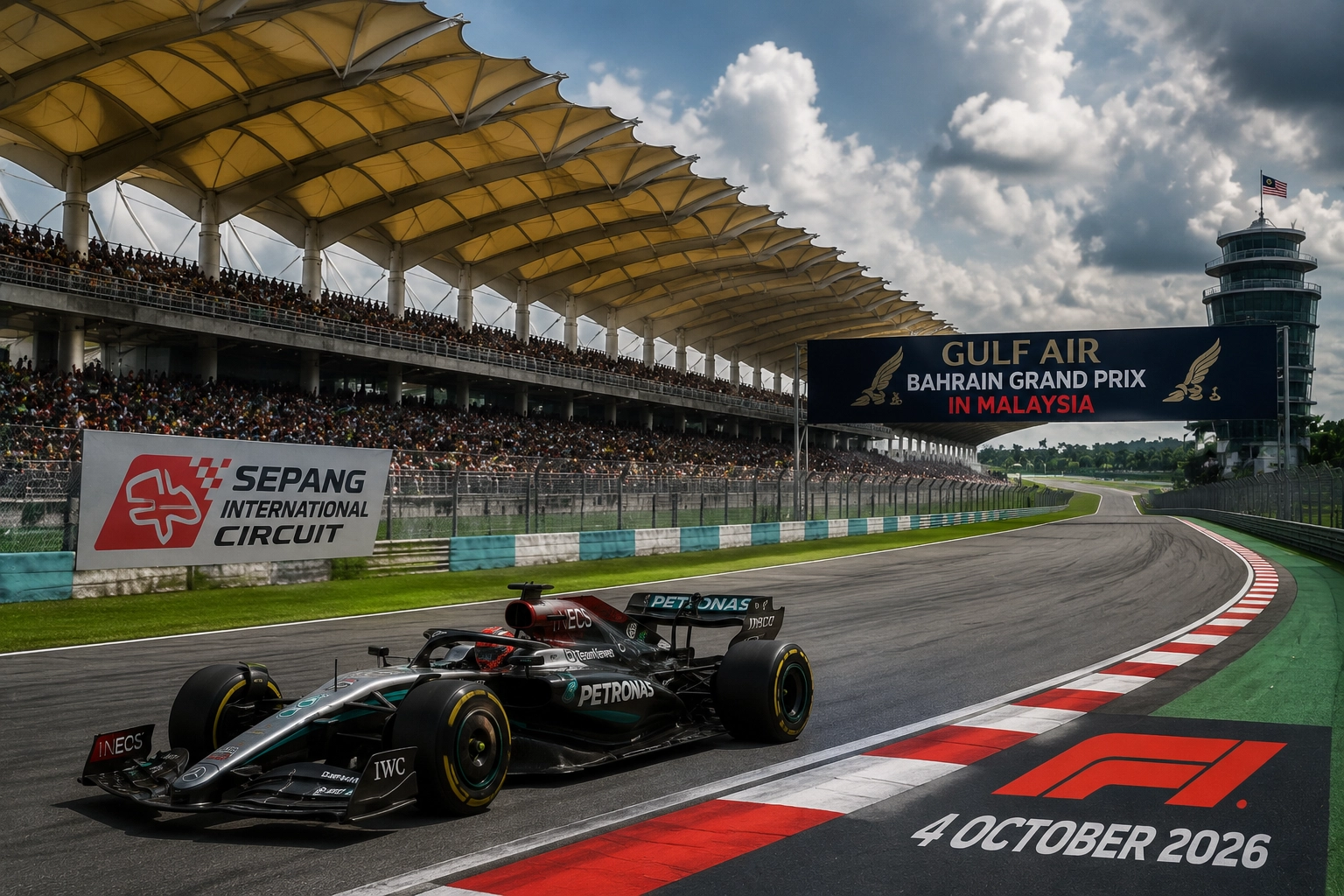 Malaysia to Host Rescheduled Bahrain Grand Prix