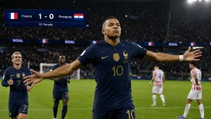France Edge Paraguay 1-0 to Reach World Cup Quarterfinals
