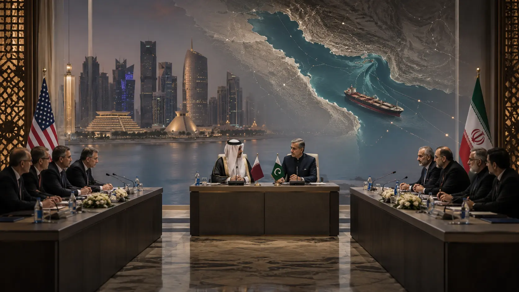 US Iran talks in Doha