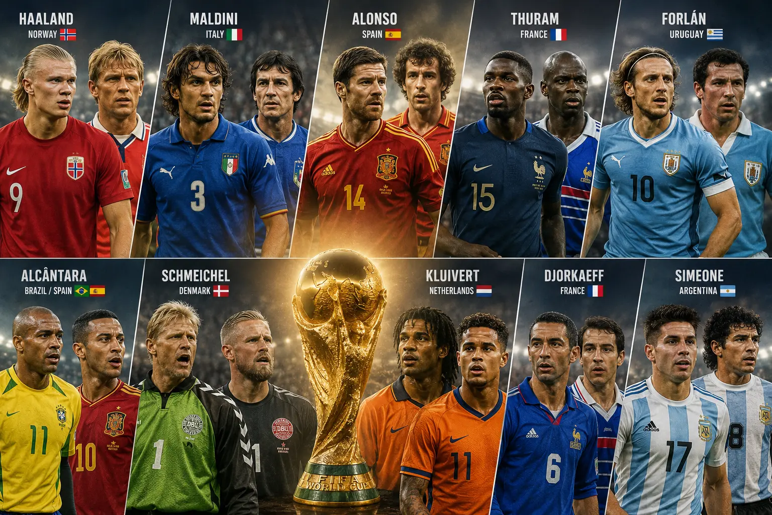 father-son World Cup duos