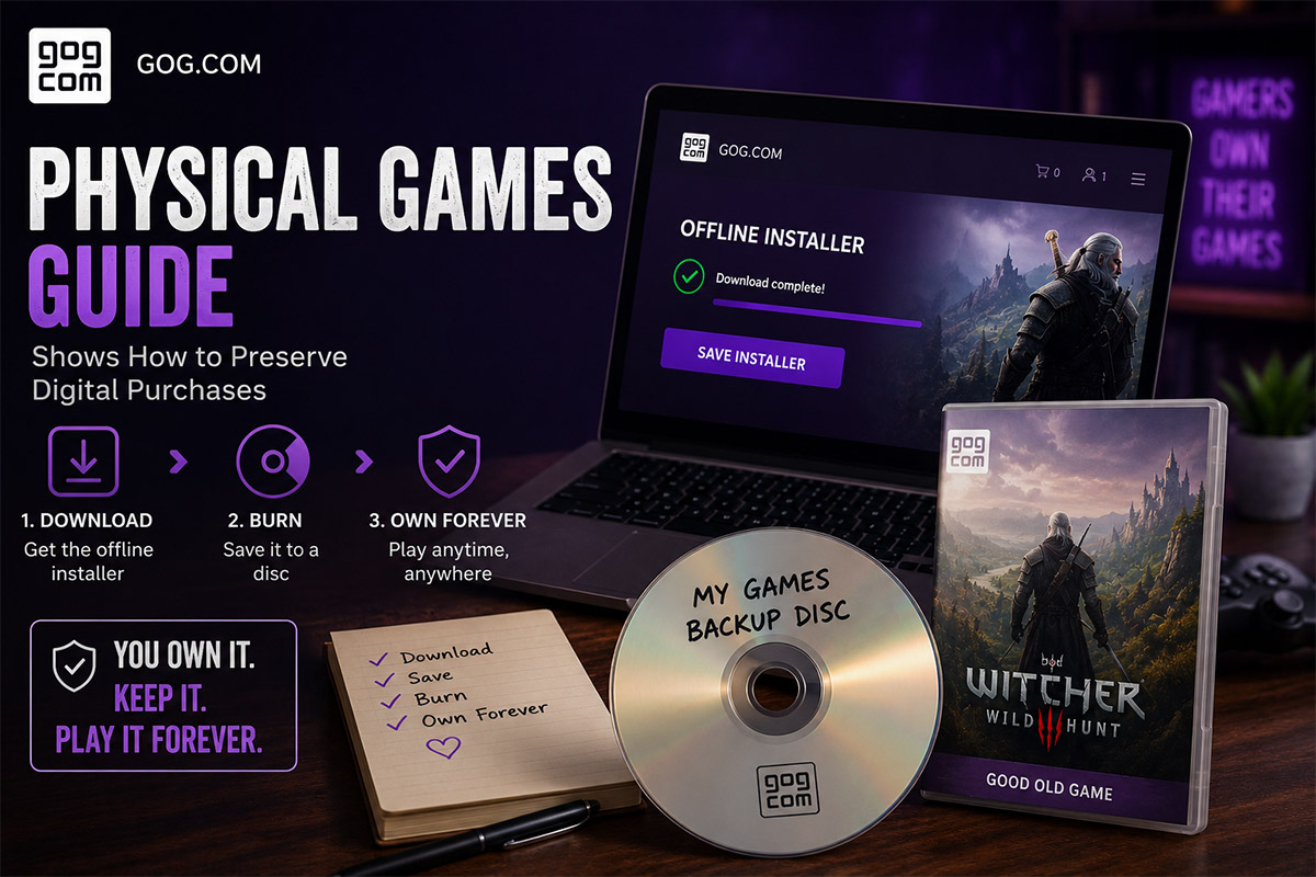 ألعاب GOG المادية