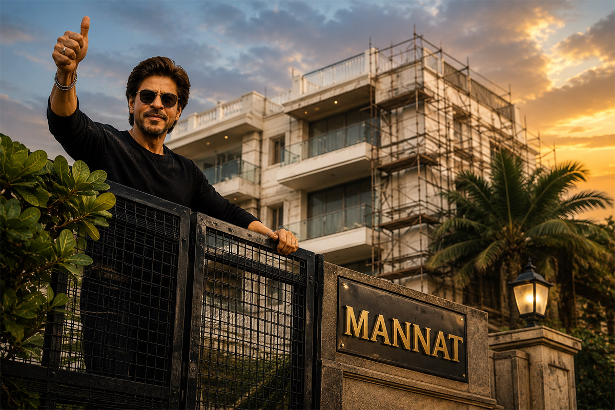 Shah Rukh Khan house renovation