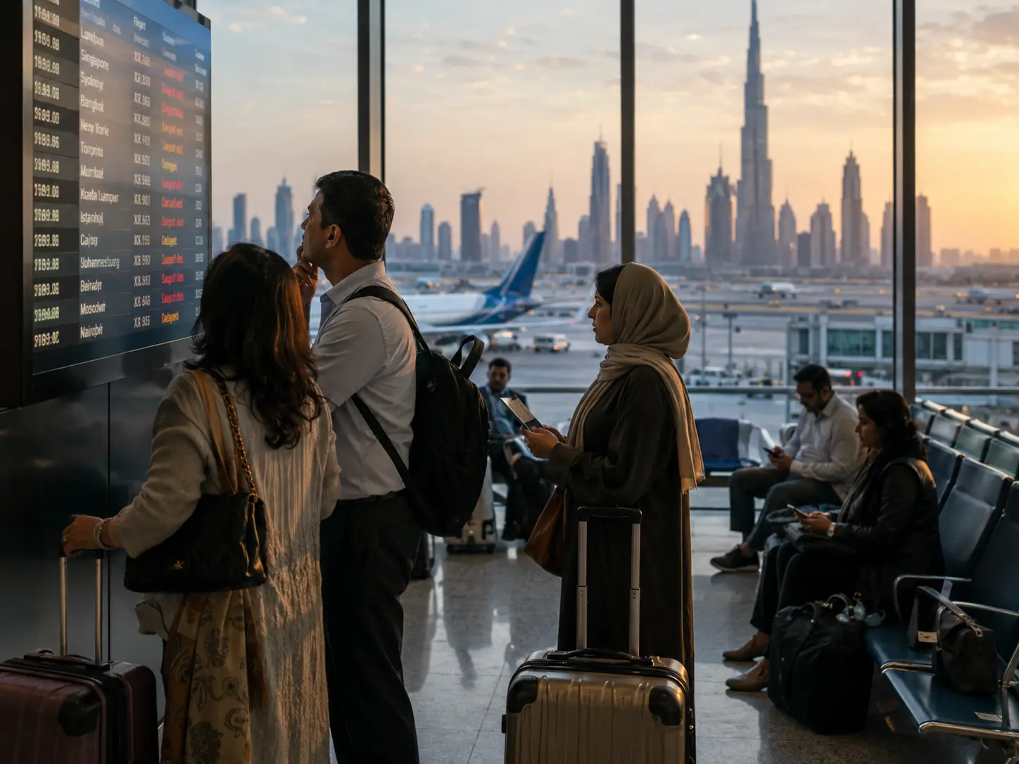 تعليق رحلات دبي: شركات الطيران المتوقفة ومواعيد استئناف الرحلات