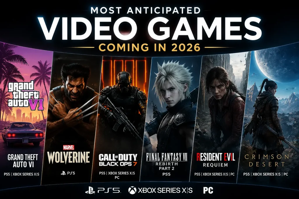 The Biggest Video Games Coming in 2026