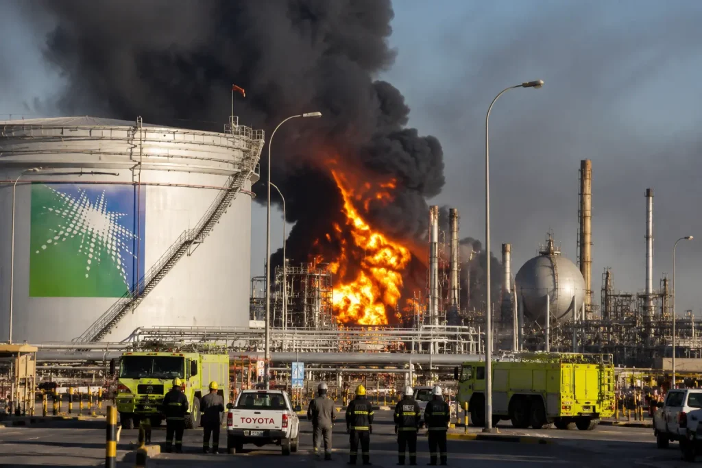 Houthis Attack Saudi Aramco Facility as Gulf Tensions Increase
