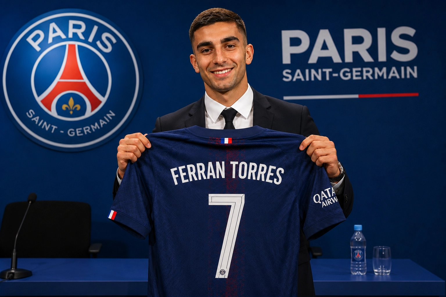 PSG Sign World Cup Hero Ferran Torres From Barcelona