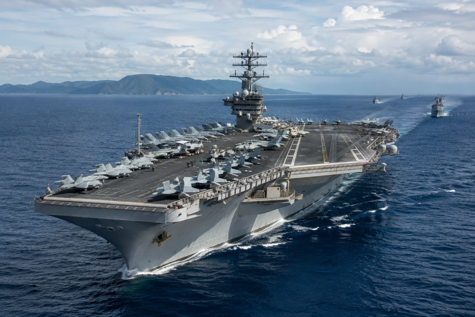 US Pulls Last Aircraft Carrier From Asia