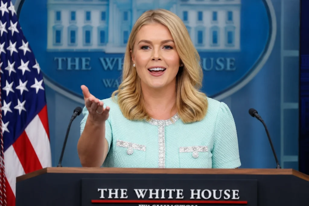 Trump Says Karoline Leavitt Will Leave White House