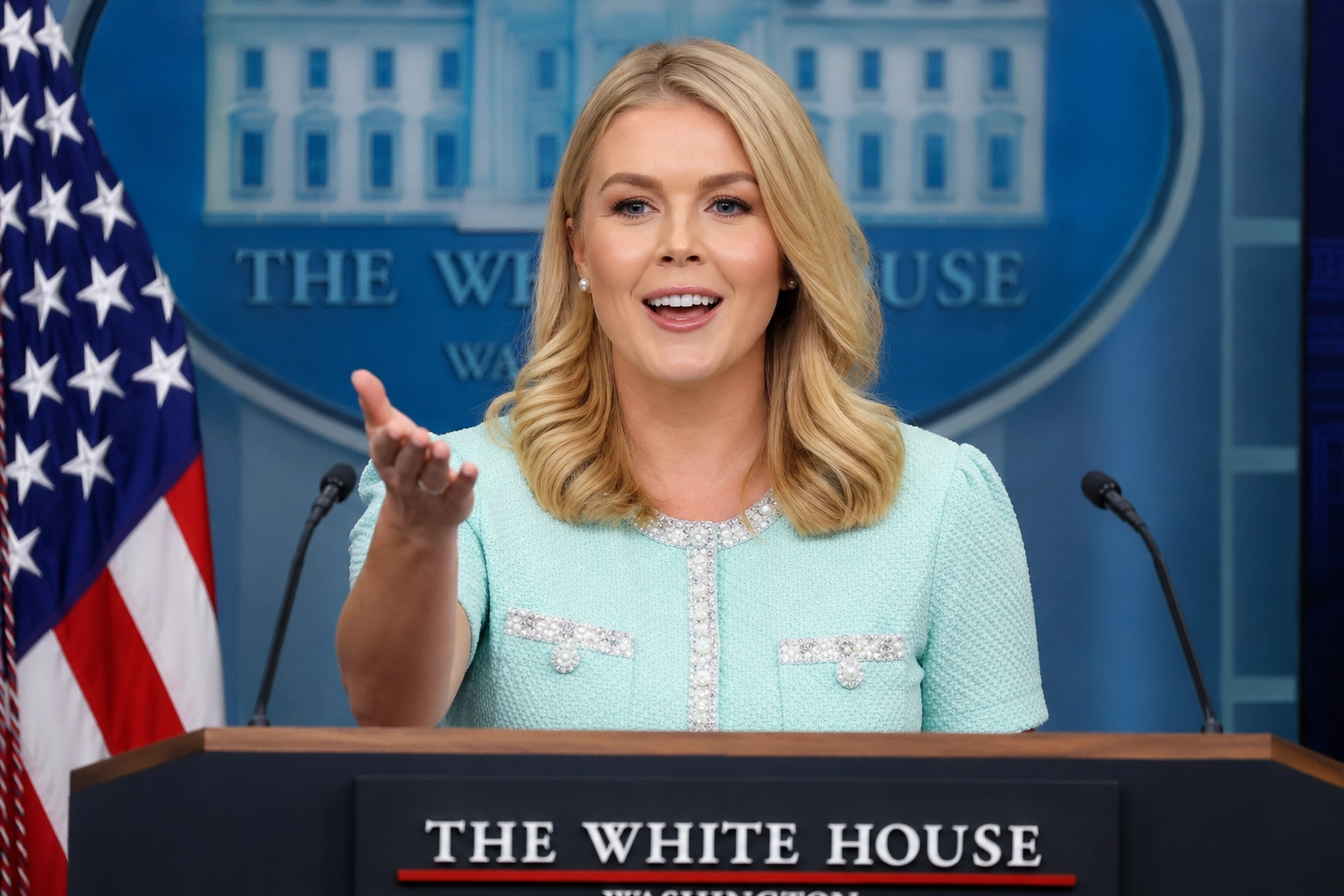 Trump Says Karoline Leavitt Will Leave White House