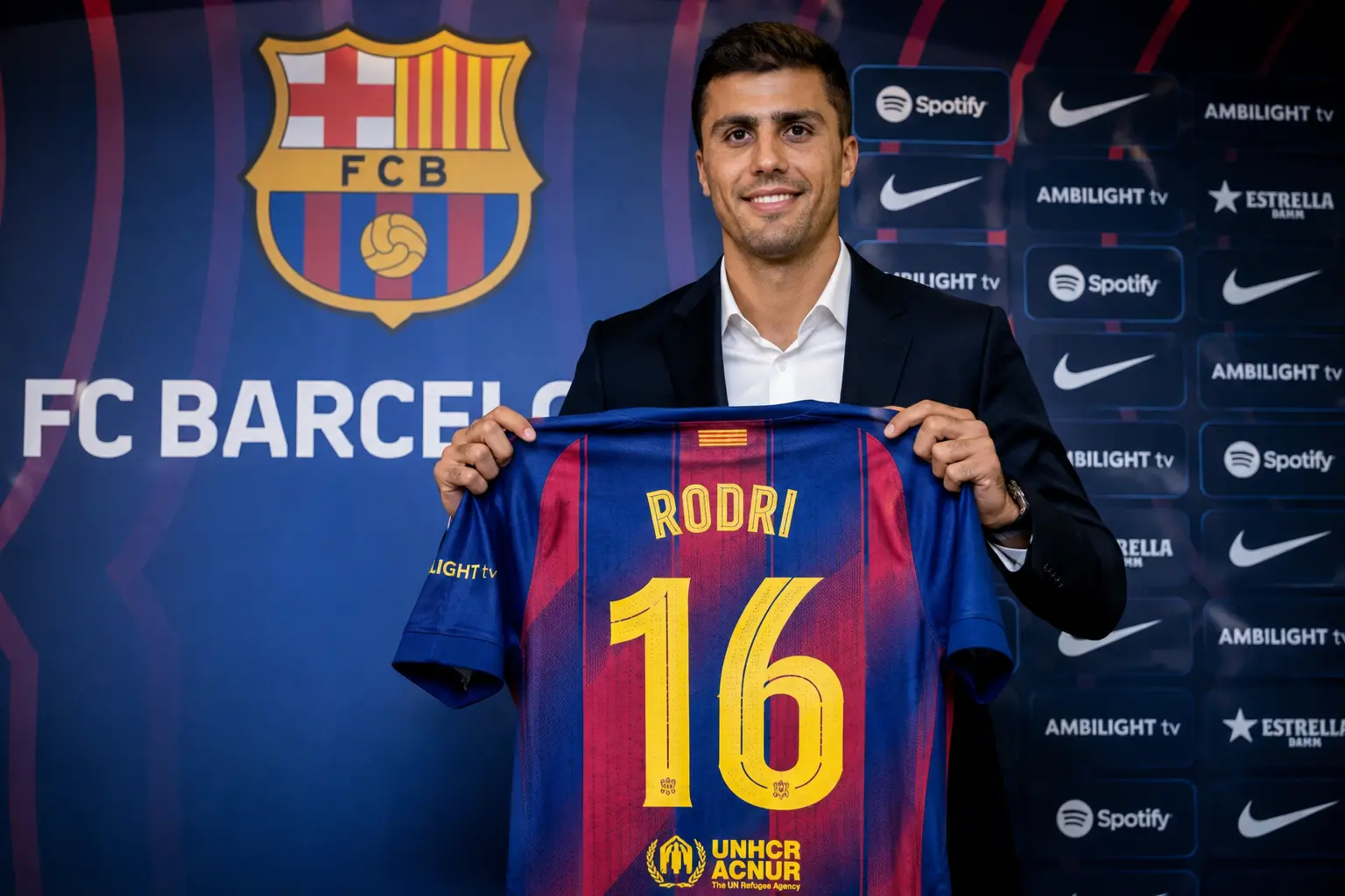 Rodri Joins Barcelona From Manchester City